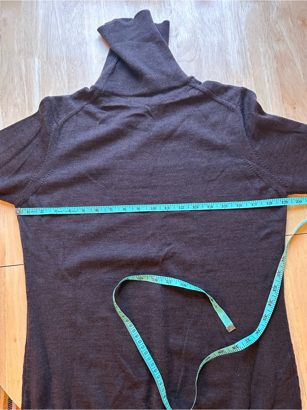 Italian Merino Wool Turtleneck Sweater - Picture 3 of 11